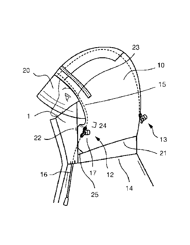 A single figure which represents the drawing illustrating the invention.